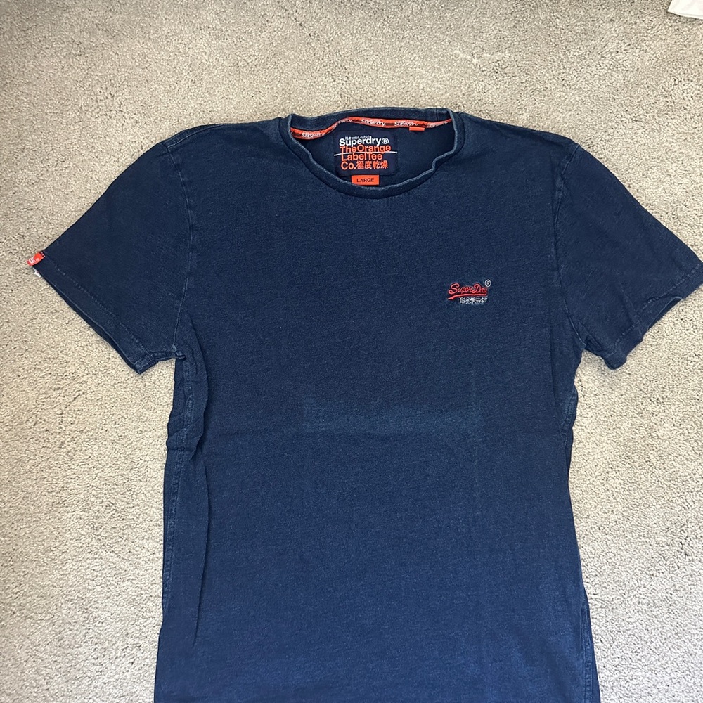 Superdry Blue Short Sleeve Tee